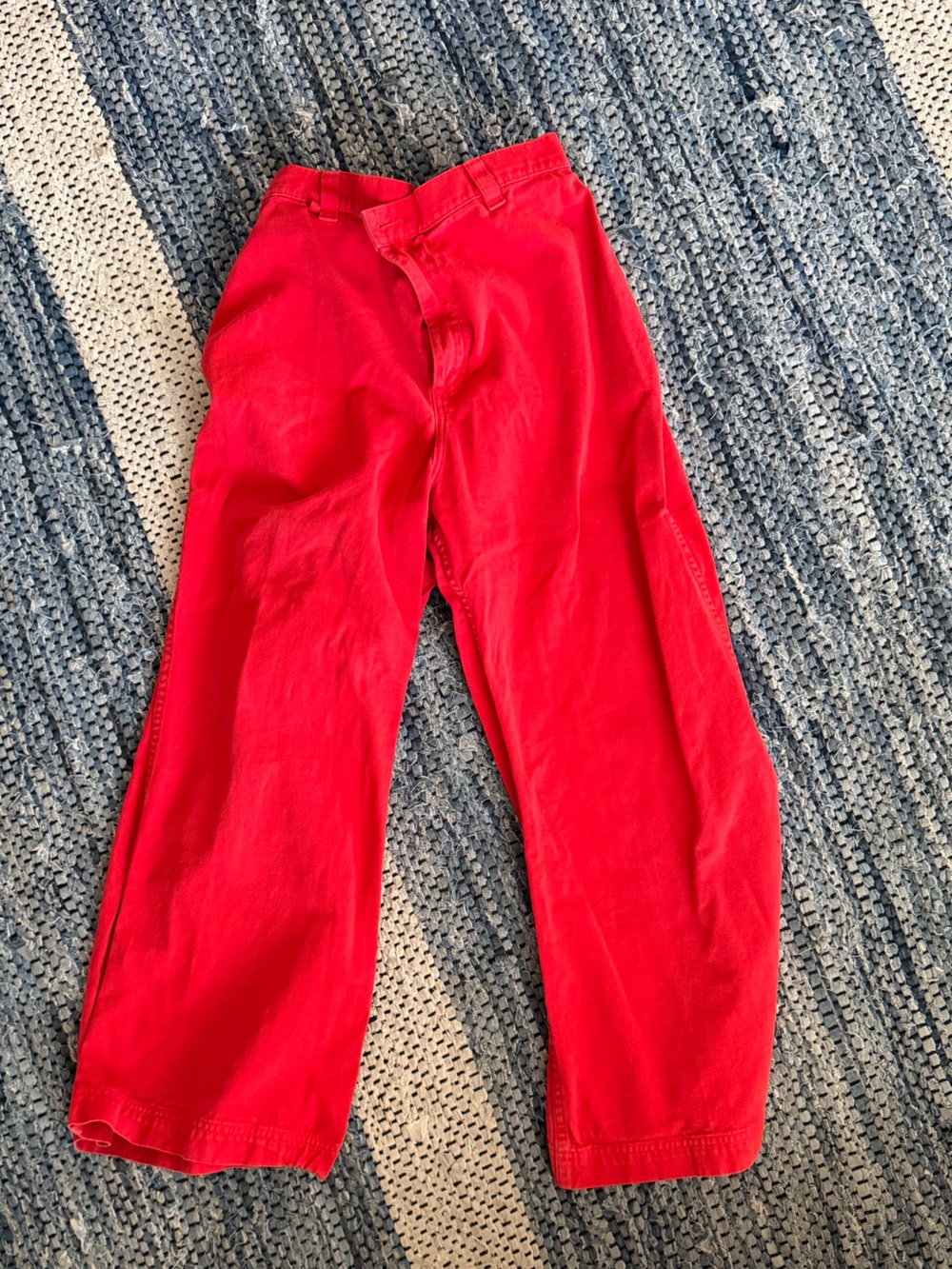 Big Bud Press Bright Red Bell bottoms